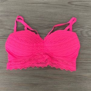 🌸🍬Victoria’s Secret “Pink” Lace Bralette